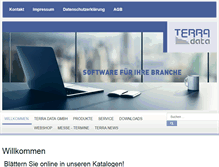 Tablet Screenshot of forum.terra-data.eu